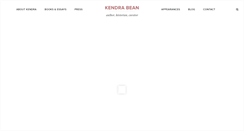 Desktop Screenshot of kendrabean.com